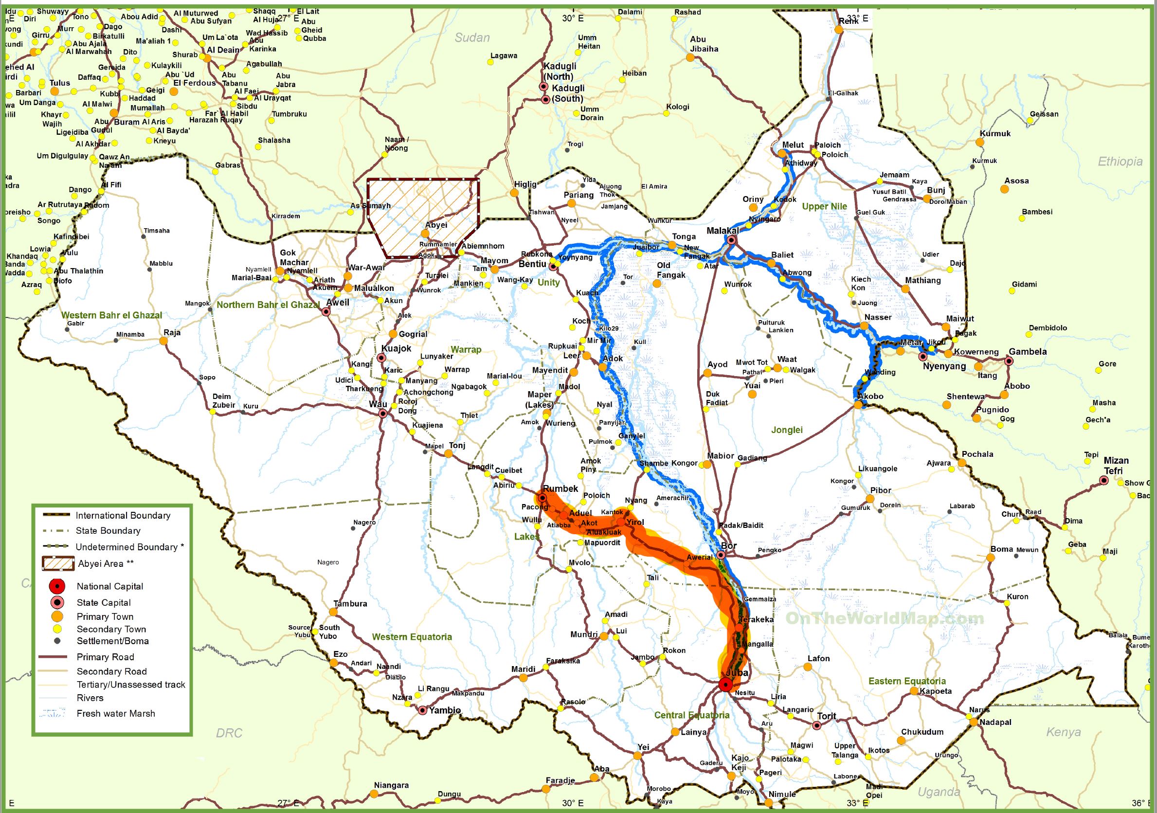 Pilgrimage walk 2023 South Sudan
