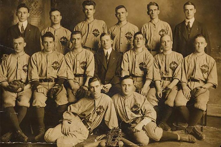 The Pere Marquette Council 271 baseball team of Boston, 1915, was considered the “fastest baseball team representing the order in Greater Boston.”