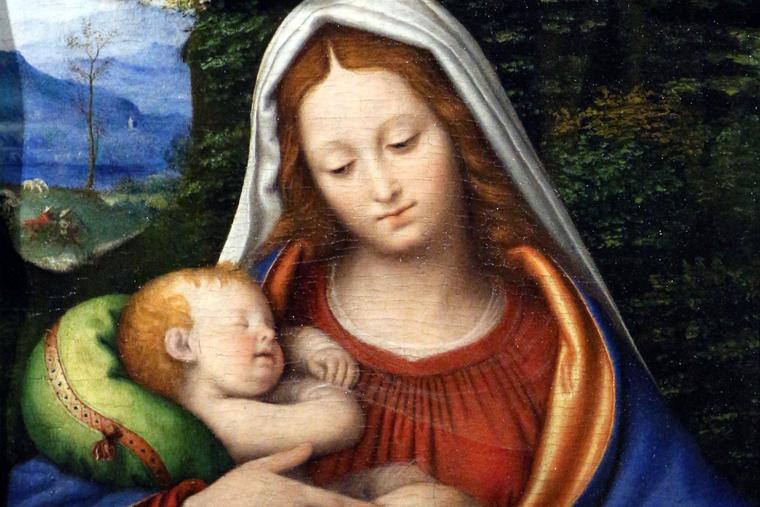 Andrea Solari (1460-1524), “Madonna and Child,” 