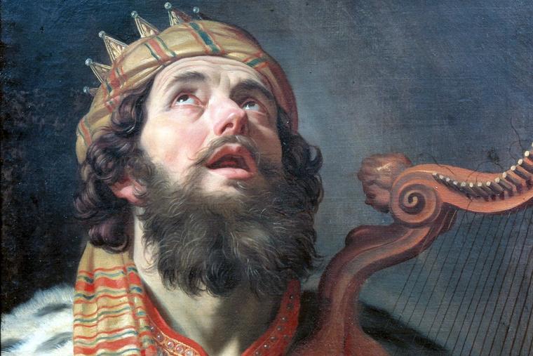 Gerard van Honthorst, “King David Playing the Harp,” 1622