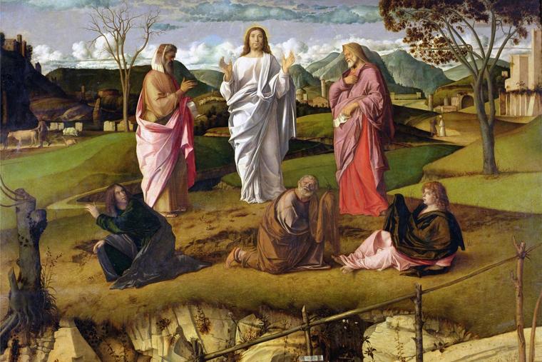 ‘The Transfiguration,’ by Giovanni Bellini, c. 1480