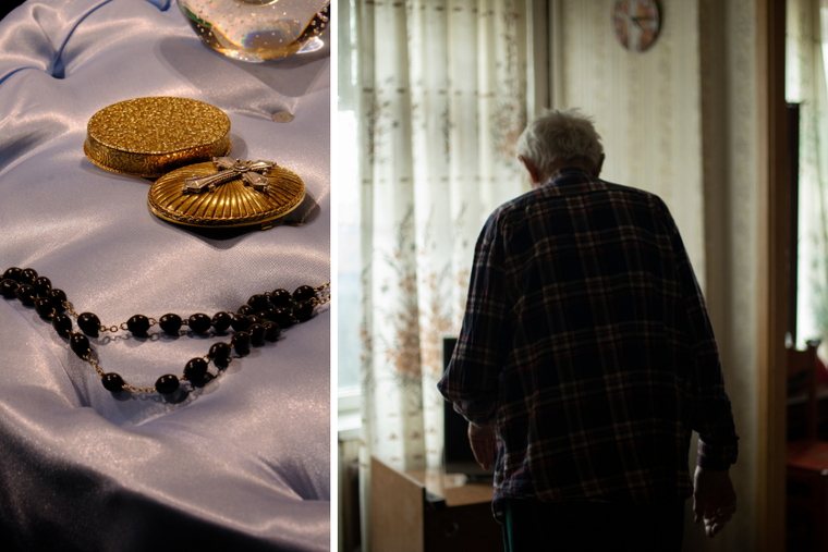 As converts to the faith, I don’t think my dad and I ever thought the Eucharist would carry so much meaning in our lives.